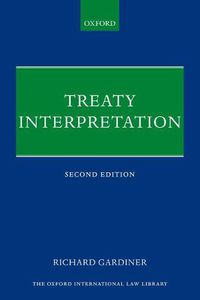 Cover image for Treaty Interpretation