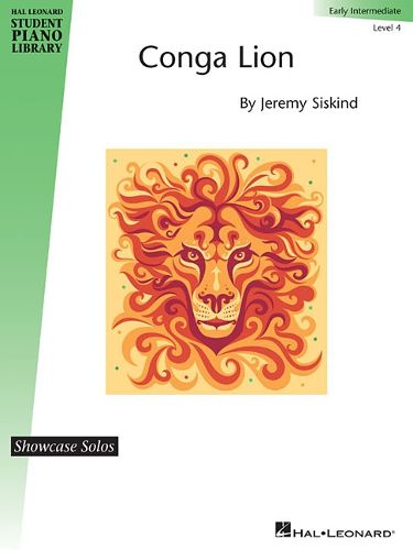 Cover image for Conga Lion: Hal Leonard Student Piano Library Showcase Solos Early Intermediate - Level 4