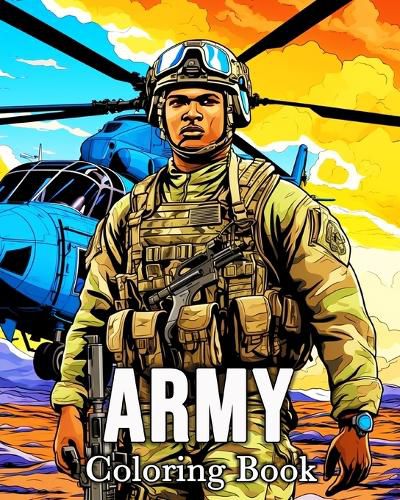 Cover image for Army Coloring Book