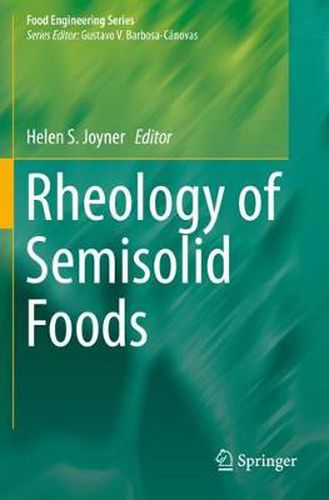 Cover image for Rheology of Semisolid Foods