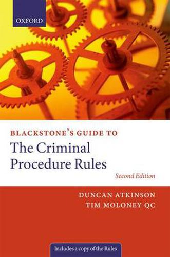 Cover image for Blackstone's Guide to the Criminal Procedure Rules