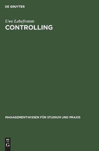 Cover image for Controlling