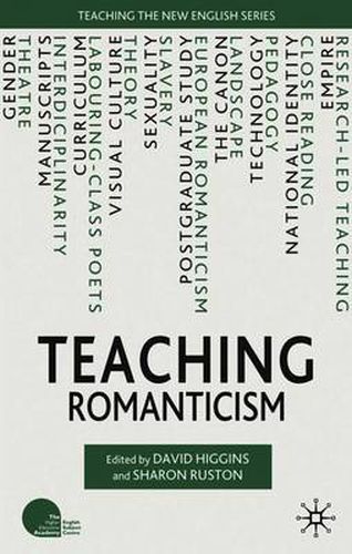 Cover image for Teaching Romanticism