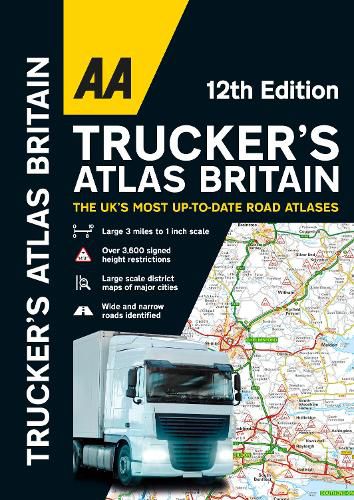 Cover image for AA Trucker's Atlas Britain