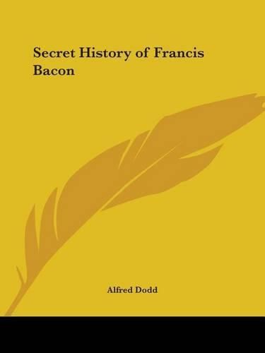 Cover image for The Secret History of Francis Bacon (1931)