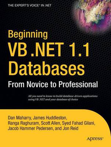 Beginning VB .NET 1.1 Databases: From Novice to Professional