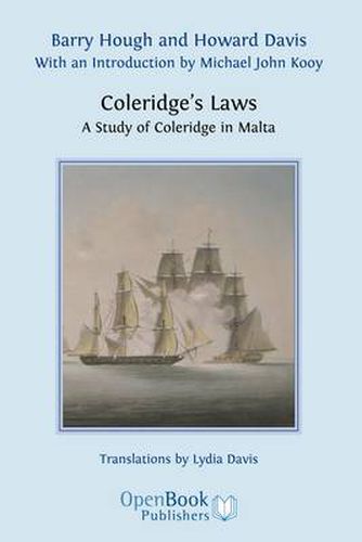 Cover image for Coleridge's Laws. A Study of Coleridge in Malta