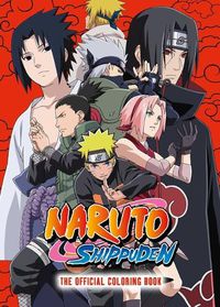 Cover image for Naruto Shippuden: The Official Coloring Book