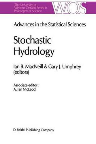 Cover image for Advances in the Statistical Sciences: Stochastic Hydrology: Volume IV Festschrift in Honor of Professor V. M. Joshi's 70th Birthday