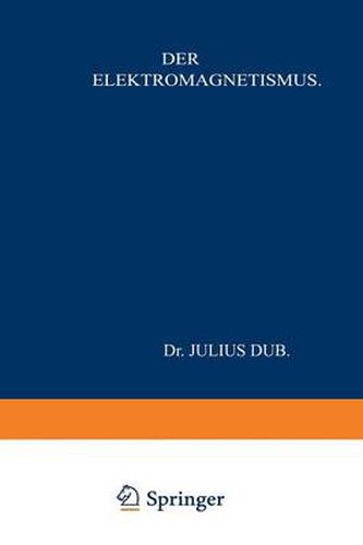 Cover image for Der Elektromagnetismus