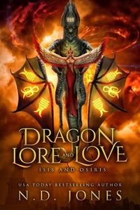 Cover image for Dragon Lore and Love: Isis and Osiris