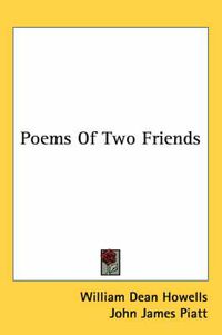 Cover image for Poems of Two Friends