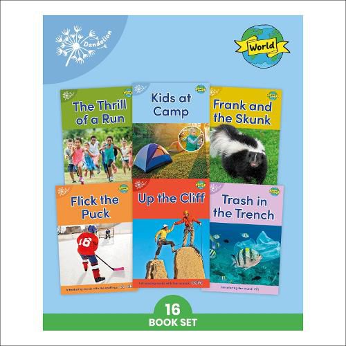 Cover image for Phonic Books Dandelion World Stages 8-15 (Words with Four Sounds CVCC)