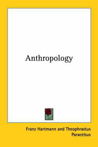 Cover image for Anthropology