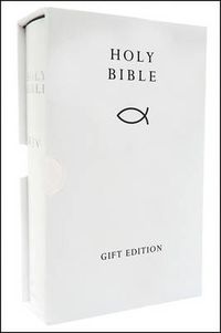 Cover image for HOLY BIBLE: King James Version (KJV) White Compact Gift Edition