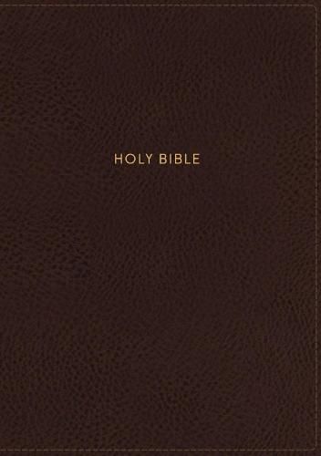 Cover image for NKJV, Journal the Word Reference Bible, Leathersoft, Brown, Red Letter, Comfort Print: Let Scripture Explain Scripture. Reflect on What You Learn.