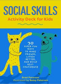 Cover image for Social Skills Activity Deck for Kids