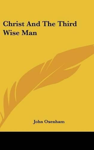 Cover image for Christ and the Third Wise Man