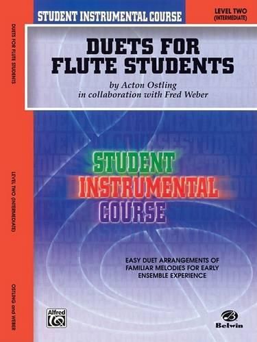 Cover image for Duets for Flute Students, Level II: Student Instrumental Course