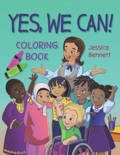Cover image for Yes, We Can! Coloring Book