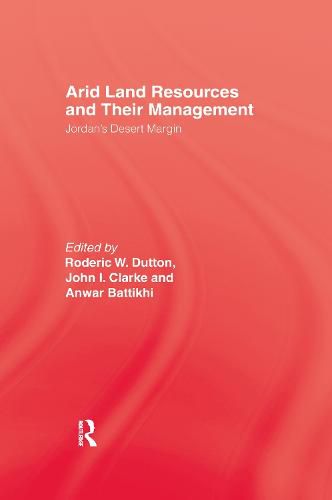 Arid Land Resources & Their Mana