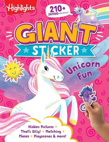 Cover image for Giant Sticker Unicorn Fun