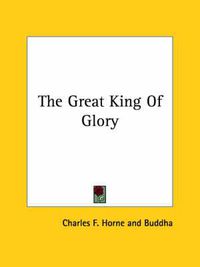 Cover image for The Great King of Glory