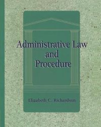 Cover image for Administrative Law and Procedure