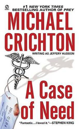 Cover image for A Case of Need: A Suspense Thriller