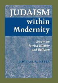Cover image for Judaism within Modernity: Essays on Jewish Historiography and Religion