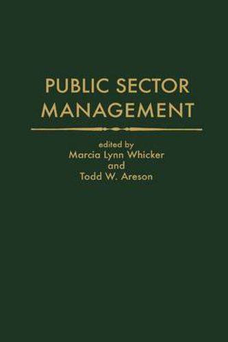 Cover image for Public Sector Management