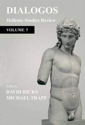 Cover image for Dialogos: Hellenic Studies Review