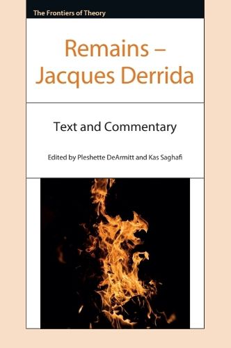 Cover image for Remains - Jacques Derrida