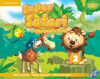 Cover image for Super Safari American English Level 2 Student's Book with DVD-ROM