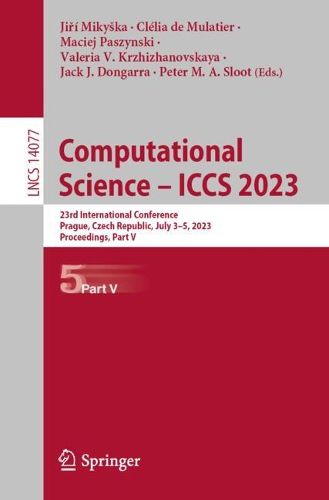 Cover image for Computational Science - ICCS 2023