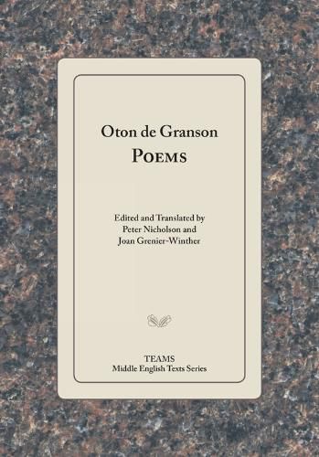 Cover image for Oton de Granson, Poems