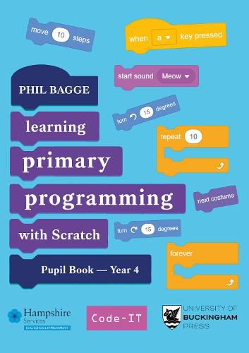 Cover image for Teaching Primary Programming with Scratch Pupil Book Year 4