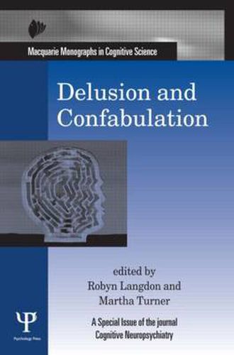 Cover image for Delusion and Confabulation: A Special Issue of Cognitive Neuropsychiatry