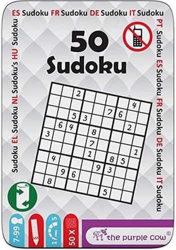 Cover image for 50 Sudoko Activity Tin