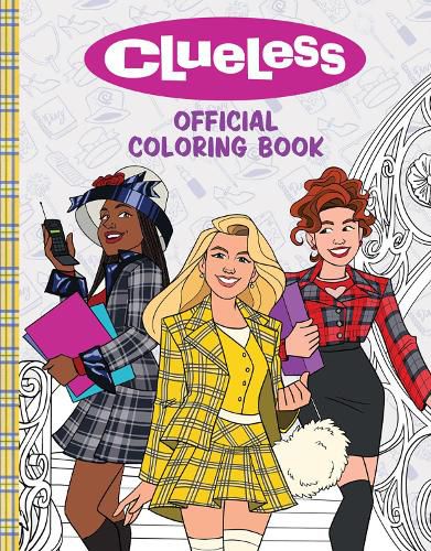 Cover image for Clueless: Official Coloring Book (Nickelodeon)