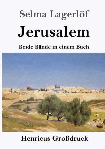 Jerusalem (Grossdruck): Beide Bande in einem Buch