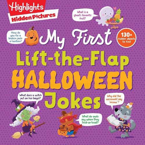 Cover image for Hidden Pictures My First Lift-the-Flap Halloween Jokes