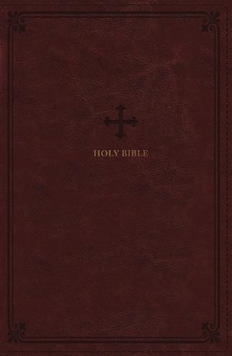 NRSV, Catholic Bible, Standard Personal Size, Leathersoft, Red, Comfort Print: Holy Bible