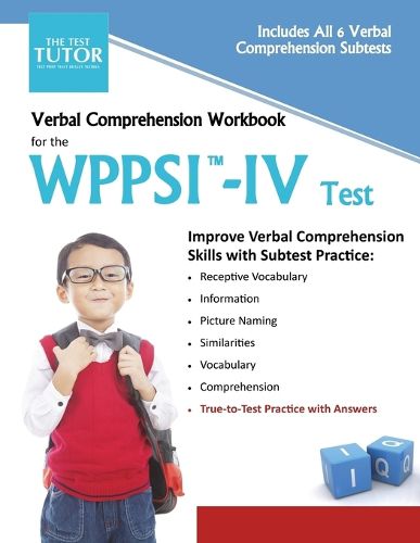 Cover image for Verbal Comprehension Workbook for the WPPSI-IV Test