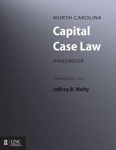 Cover image for North Carolina Capital Case Law Handbook