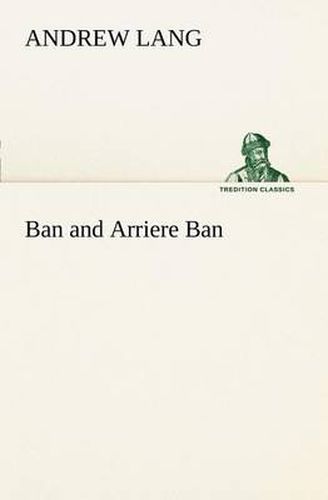 Cover image for Ban and Arriere Ban