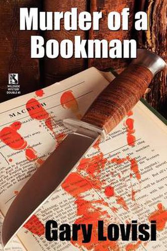 Cover image for Murder of a Bookman: A Bentley Hollow Collectibles Mystery Novel / The Paperback Show Murders (Wildside Mystery Double #5)