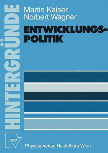 Cover image for Entwicklungspolitik