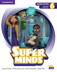 Cover image for Super Minds Level 6 Workbook with Digital Pack British English