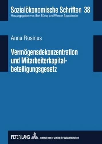 Cover image for Vermoegensdekonzentration Und Mitarbeiterkapitalbeteiligungsgesetz